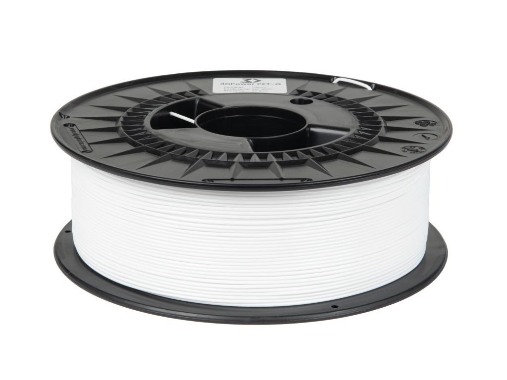 Filament PET-G Bílá 3DPower