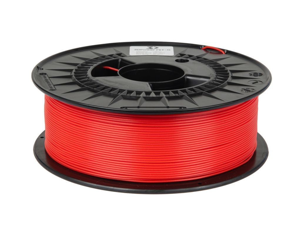 Filament PET-G Červená 3DPower