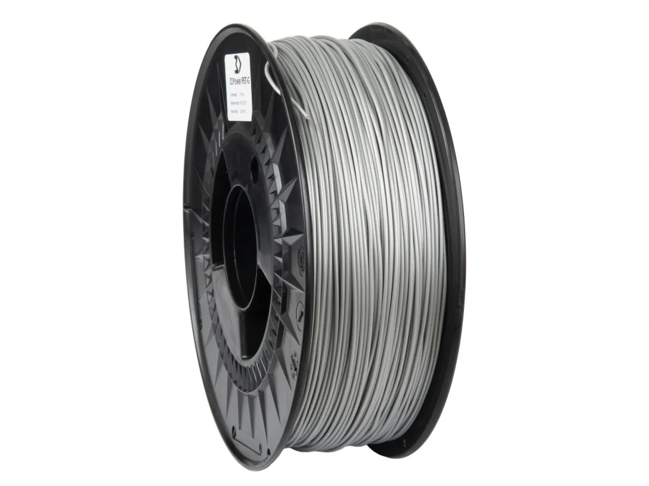 Filament PET-G stříbrná 3Dpower