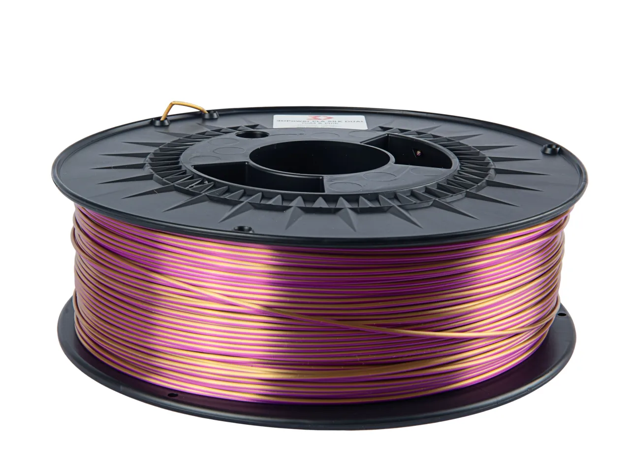 Filament pla silk dual colour zlatá/růžová