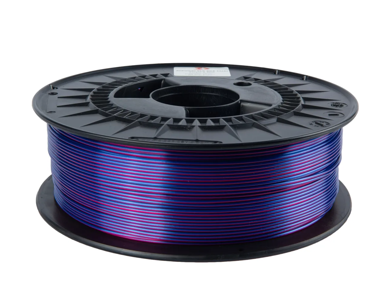 Filament pla silk dual colour modrá/fialová