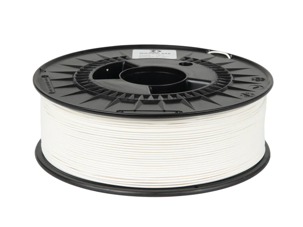 Filament ASA bílá 3Dpower
