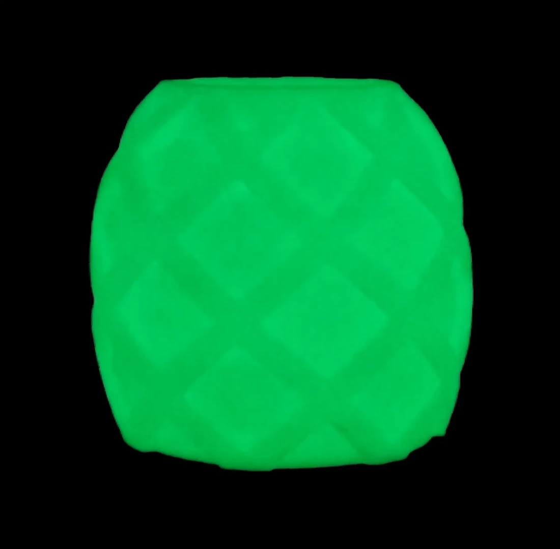 filament TPU 96A Svítící ve tmě zelená 3DRosa