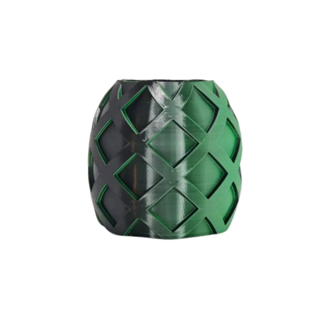 Filament pla silk dual colour černá/zelená