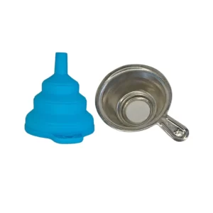 Kovové sítko se silikonovým trychtýřem