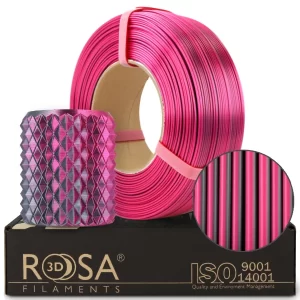 Filament PLA Magic silk mistic růžová Rosa3D