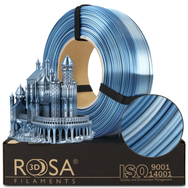 filament PLA silk vícebarevný pacific 3DRosa