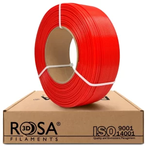 filament PLA červená 3DRosa