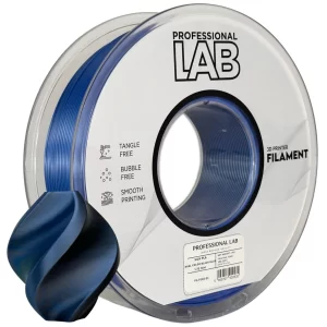 Filament pla SILK dual colour Modrá/černá professional lab