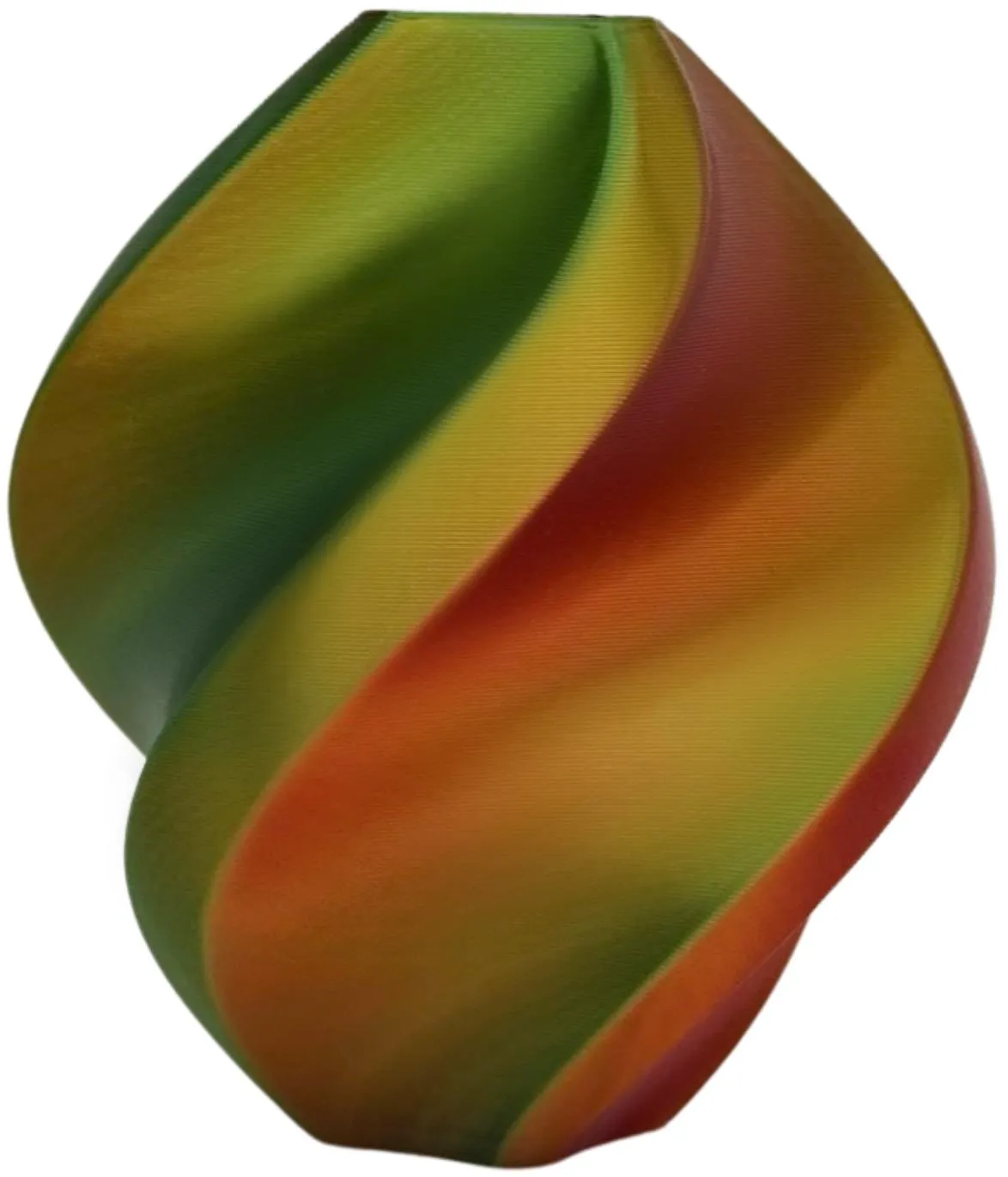 Filament PLA SILK tri colour Červená Žlutá Zelená