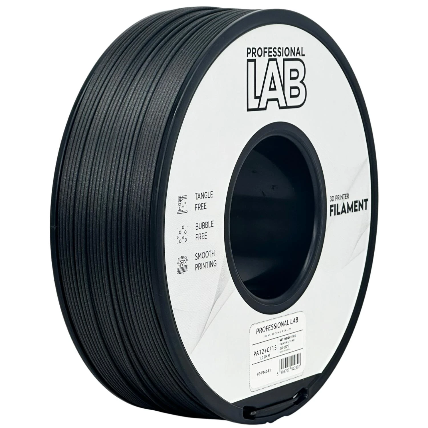 Filament PA12 15CF professional lab
