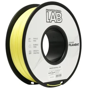 Filament PLA pastel žlutá professional lab