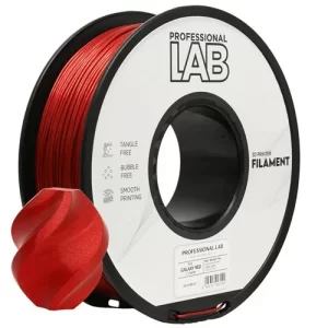 Filament PLA galaxy červená professional lab