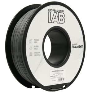 Filament PLA Carbon fiber šedá professional lab