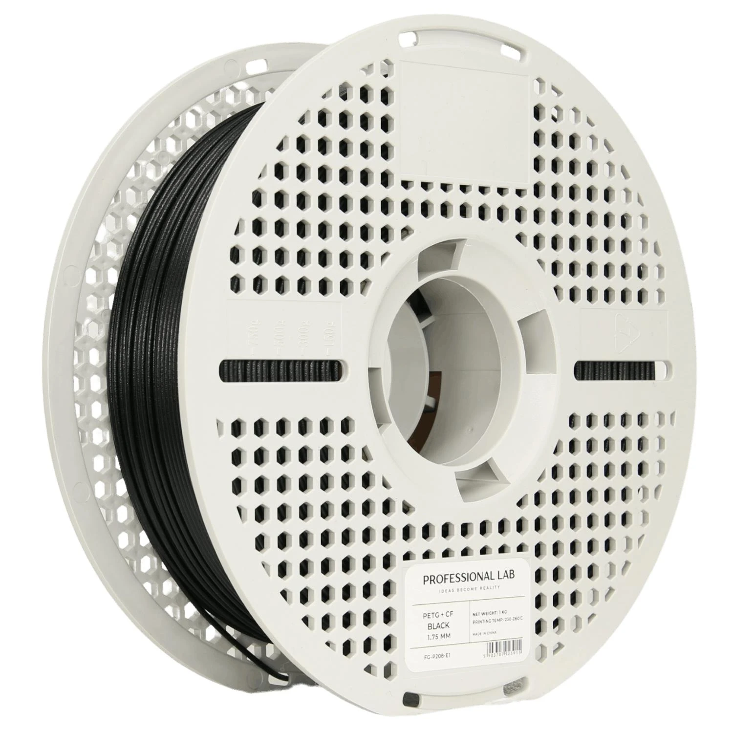 Filament PET-G CF černá Professional lab