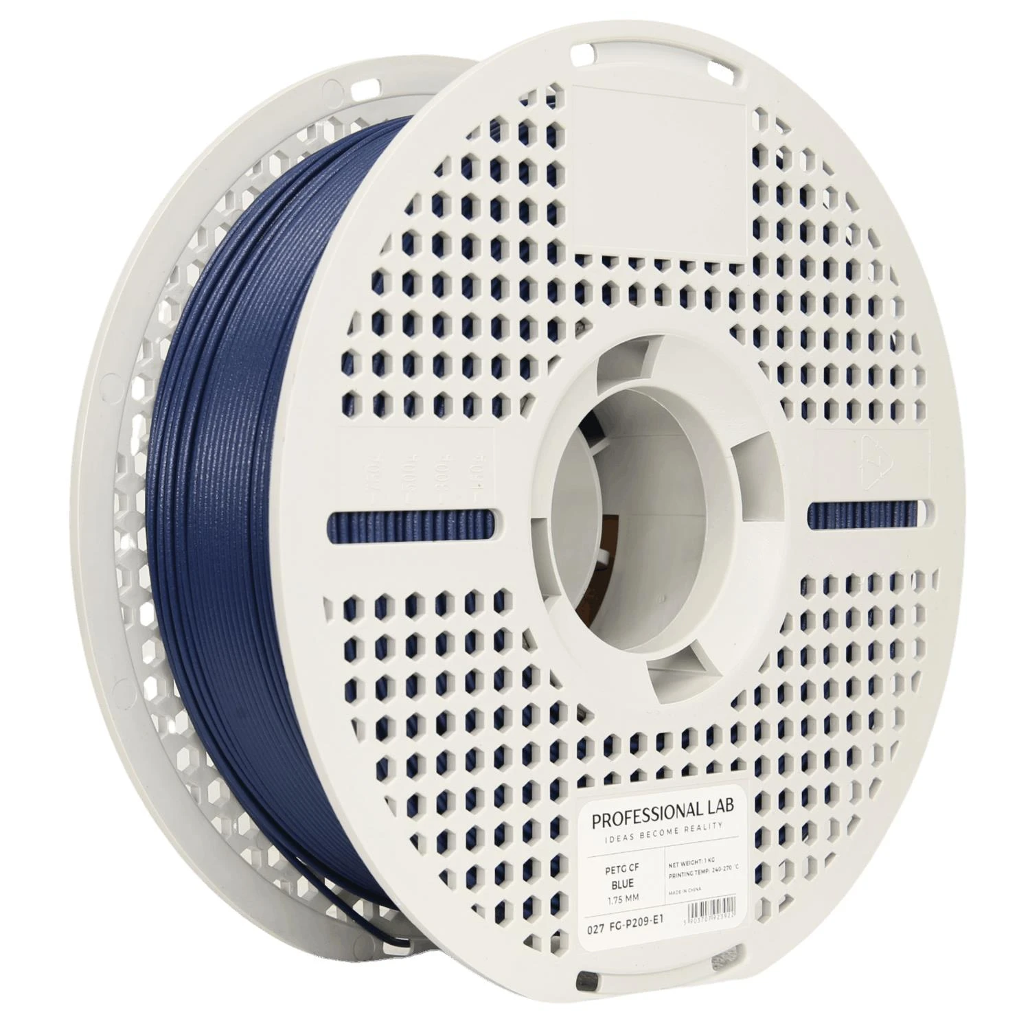 Filament PET-G CF modrá Professional lab