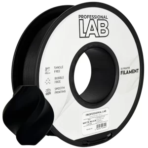 Filament pla matte černá professional lab