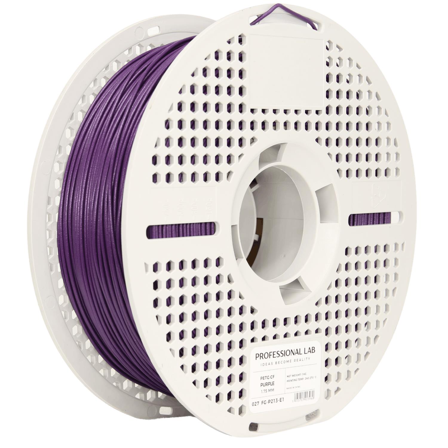 Filament PET-G CF fialová Professional lab