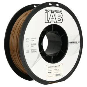 Filament PET-G matte hnědá professional lab