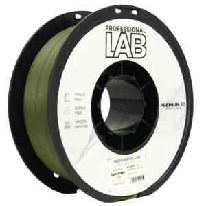 Filament PET-G matte tmavě zelená professional lab