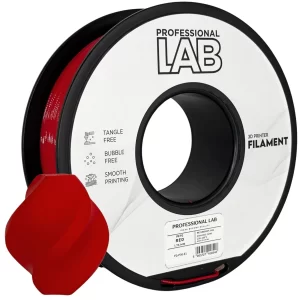 Filament pet-g červená professional lab