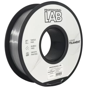 Filament pet-g transparentní professional lab