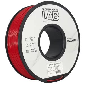 Filament ABS+ červená professional lab