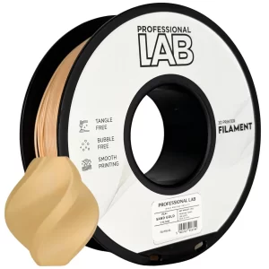 Filament pla+ písková zlatá professional lab