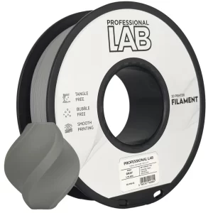 Filament pla+ šedá professional lab