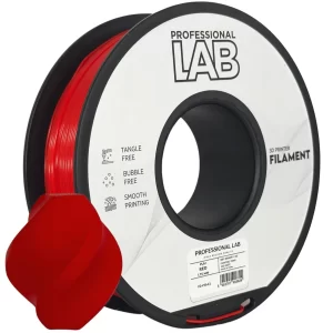 Filament pla+ červená professional lab