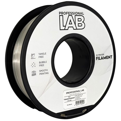 Filament pla transparentní professional lab