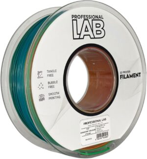 Filament PLA gradient colour rainbow professional lab