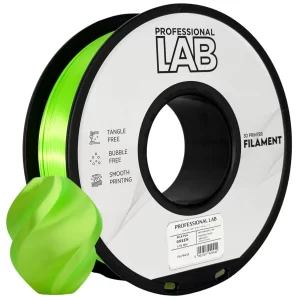 Filament SILK pla zelená professional lab