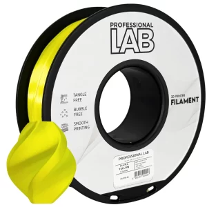 Filament SILK pla žlutá professional lab