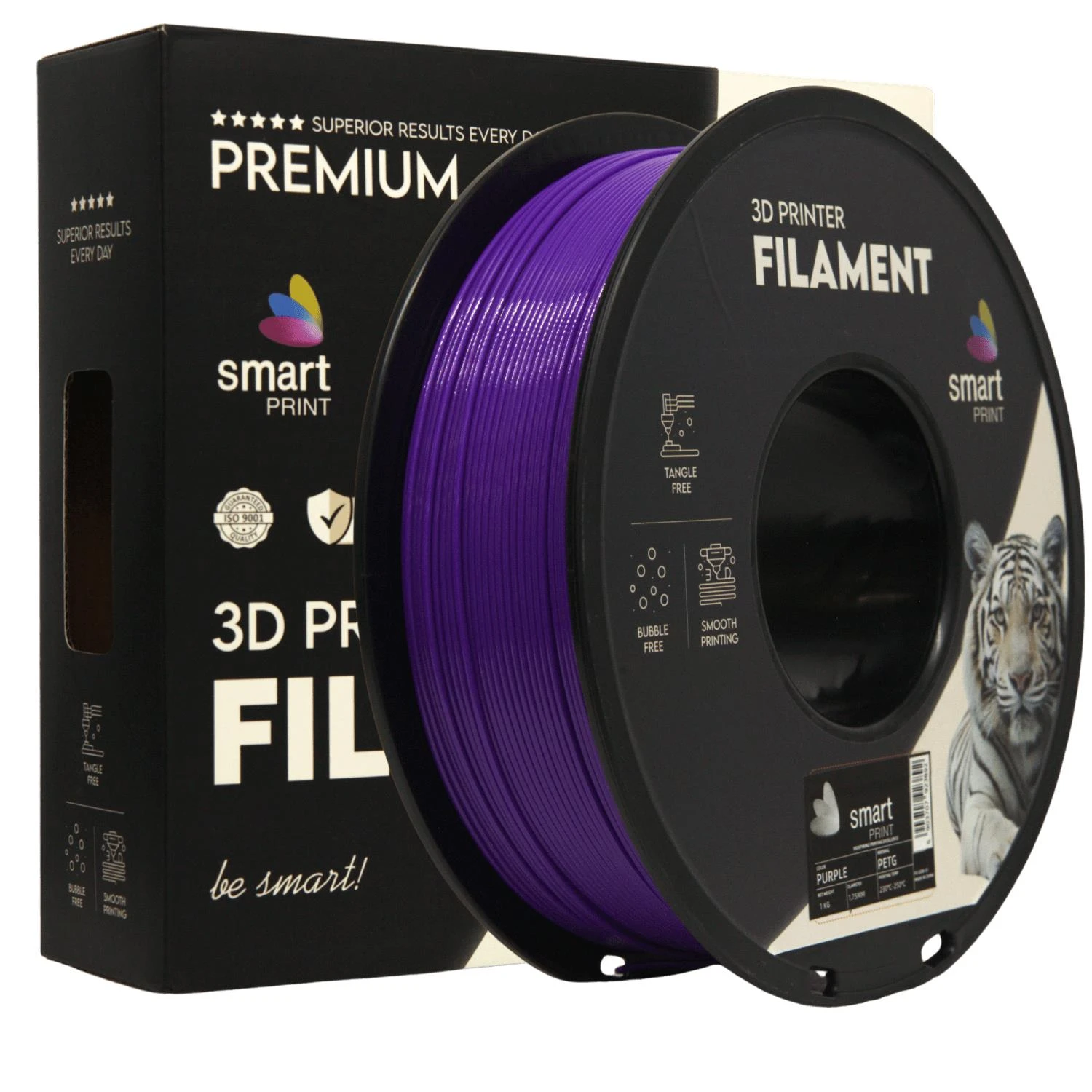 Filament PET-G fialová Smart print