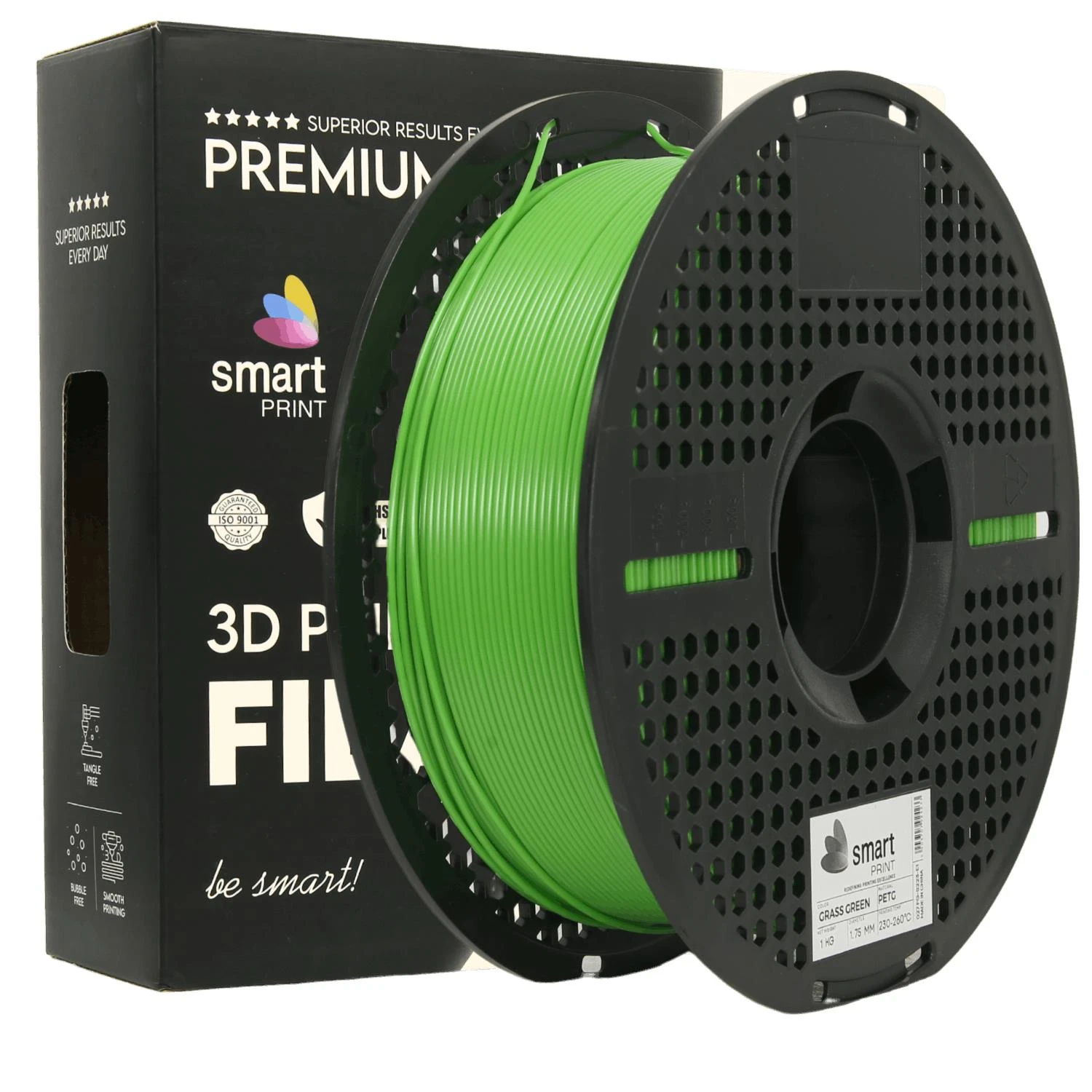 Filament PET-G zelená tráva Smart print