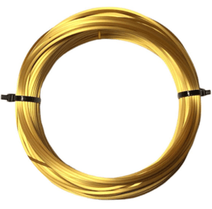 100g vzorek PLA silk zlatá 3DRosa